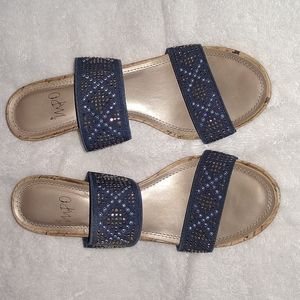 Impo Verolyn Cork Wedge Sandals